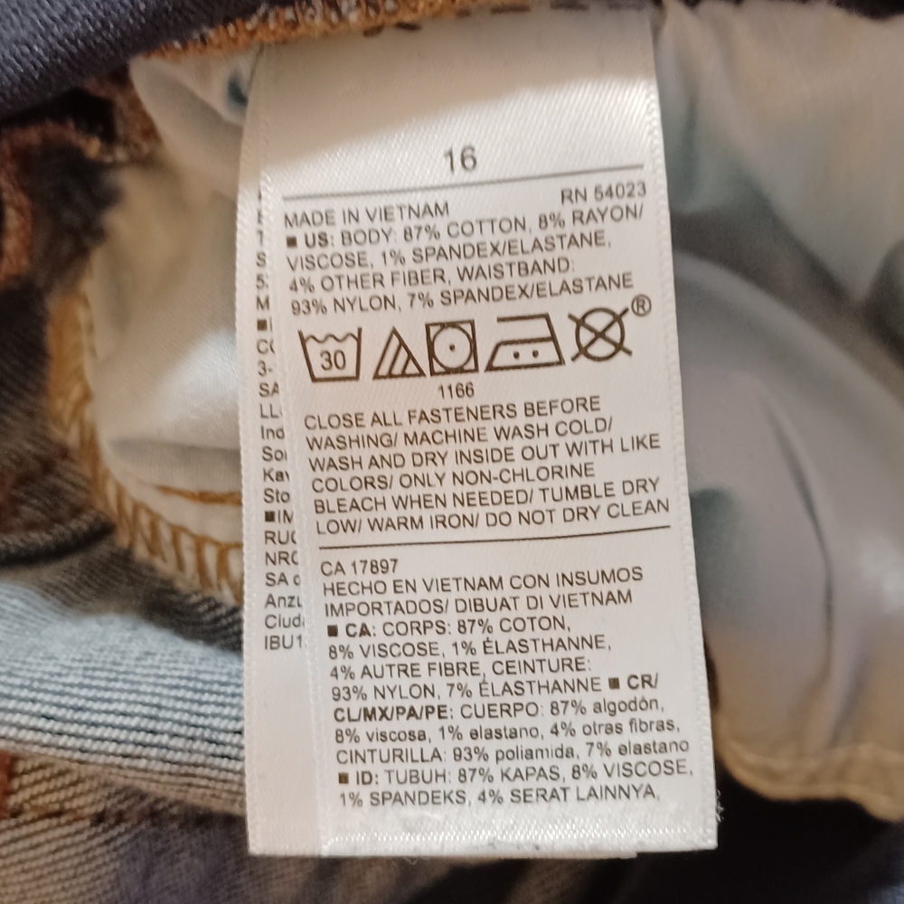 Old Navy women's maternity Rockstar skinny jeans - Picture 8 of 8
